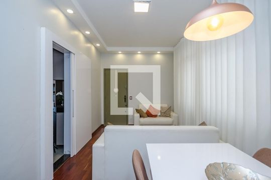 Sala de apartamento à venda com 3 quartos, 130m² em Santa Lúcia, Belo Horizonte