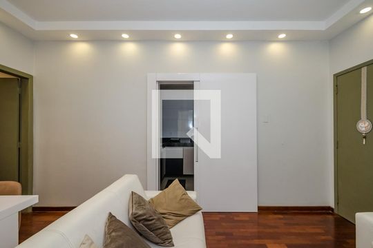 Sala de apartamento à venda com 3 quartos, 130m² em Santa Lúcia, Belo Horizonte