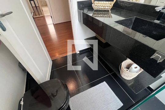 Banheiro de apartamento para alugar com 3 quartos, 220m² em Jardim Paulista, São Paulo