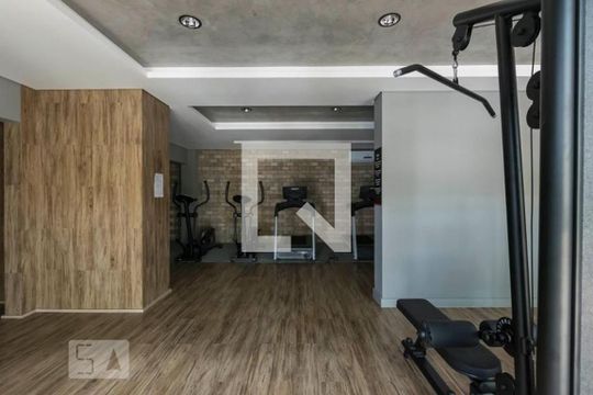Área comum - Academia de kitnet/studio para alugar com 1 quarto, 25m² em Liberdade, São Paulo