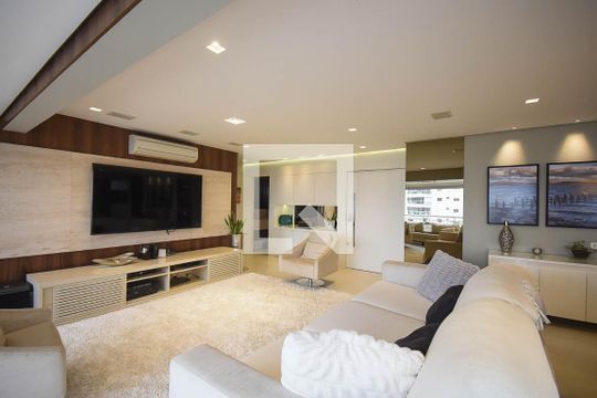 Sala de apartamento à venda com 3 quartos, 200m² em Vila Andrade, São Paulo