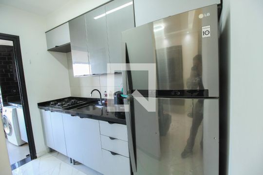 Cozinha de apartamento à venda com 2 quartos, 57m² em Brás, São Paulo