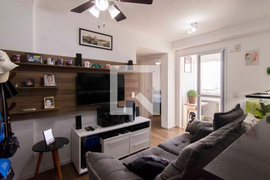 Sala de apartamento à venda com 2 quartos, 48m² em Freguesia do Ó, São Paulo