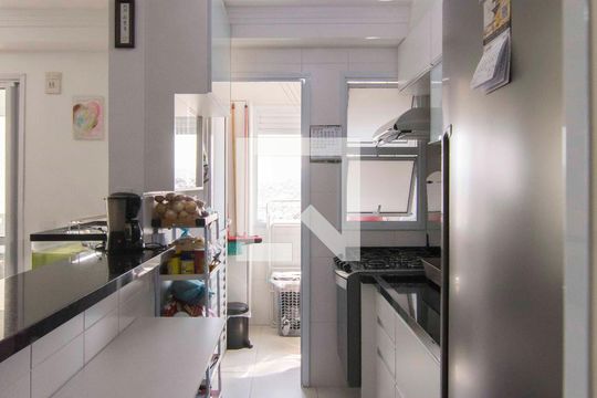 Cozinha de apartamento à venda com 2 quartos, 48m² em Freguesia do Ó, São Paulo