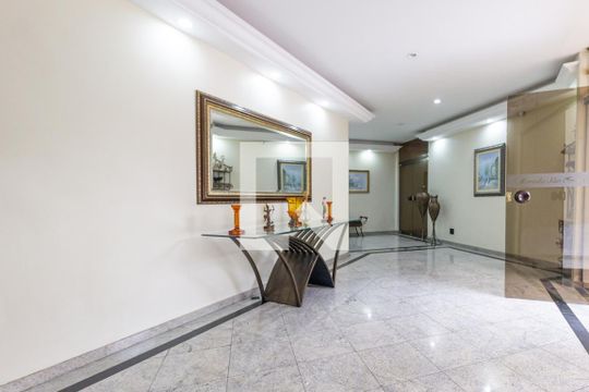 Hall de apartamento para alugar com 2 quartos, 63m² em Vila São Francisco, São Paulo