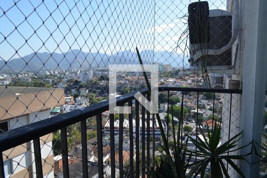Varanda da Sala de apartamento à venda com 3 quartos, 165m² em Tanque, Rio de Janeiro