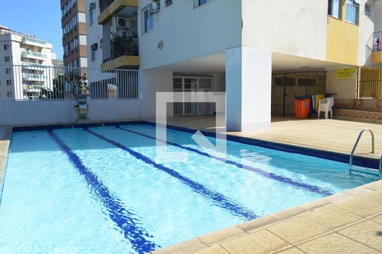 Área comum - Piscina de apartamento à venda com 3 quartos, 165m² em Tanque, Rio de Janeiro