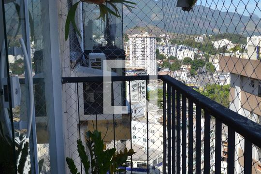 Varanda da Sala de apartamento à venda com 3 quartos, 165m² em Tanque, Rio de Janeiro