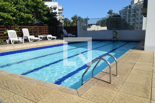 Área comum - Piscina de apartamento à venda com 3 quartos, 165m² em Tanque, Rio de Janeiro