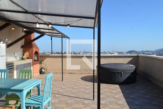 Área Externa de apartamento à venda com 3 quartos, 165m² em Tanque, Rio de Janeiro