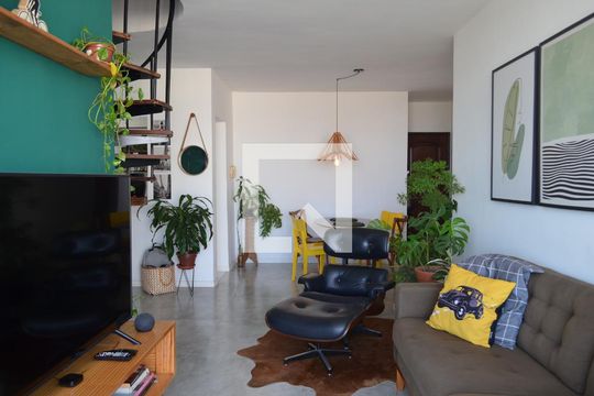 Sala de apartamento à venda com 3 quartos, 165m² em Tanque, Rio de Janeiro