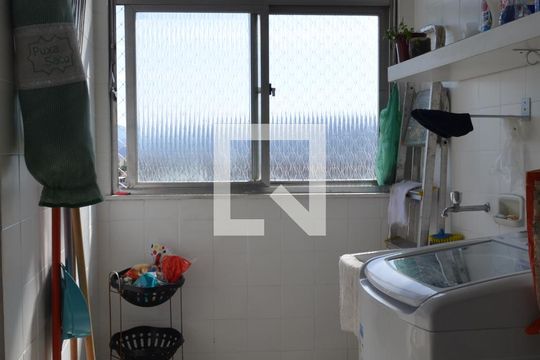 Área de Serviço de apartamento à venda com 3 quartos, 165m² em Tanque, Rio de Janeiro