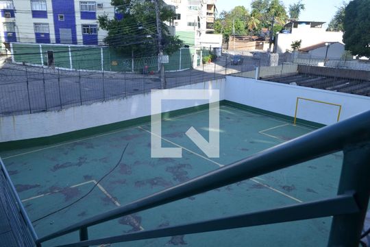Área comum - Quadra de apartamento à venda com 3 quartos, 165m² em Tanque, Rio de Janeiro