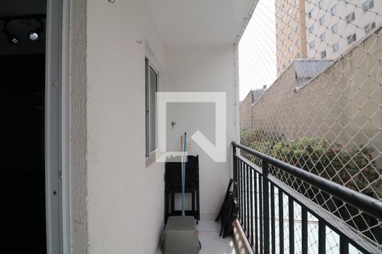 Varanda de kitnet/studio à venda com 1 quarto, 28m² em Brás, São Paulo
