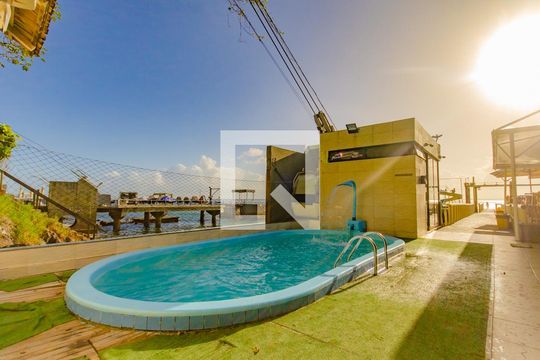 Área comum - Piscina de apartamento para alugar com 1 quarto, 36m² em Vitoria, Salvador