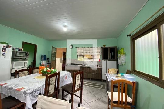 Cozinha de casa à venda com 3 quartos, 119m² em Feitoria, São Leopoldo