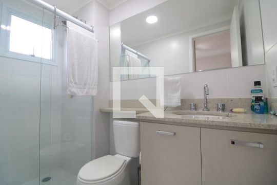 Banheiro da Suíte de apartamento à venda com 2 quartos, 59m² em Belenzinho, São Paulo