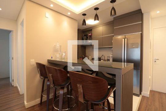 Cozinha  de apartamento à venda com 2 quartos, 59m² em Belenzinho, São Paulo