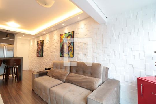 Sala  de apartamento à venda com 2 quartos, 59m² em Belenzinho, São Paulo