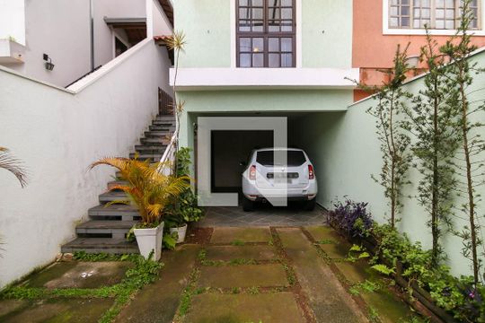 Garagem de casa de condomínio à venda com 3 quartos, 157m² em Parque Monte Alegre, Taboão da Serra