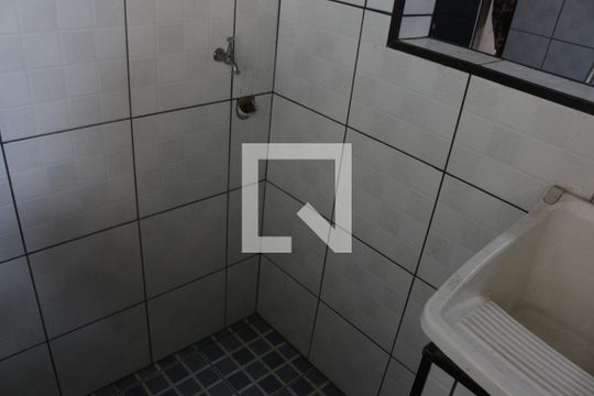 Área de Serviço de apartamento para alugar com 2 quartos, 88m² em Vila Nossa Senhora de Fátima, São Vicente