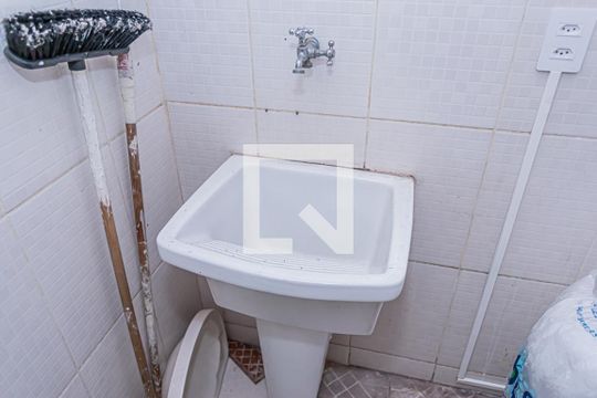 Área de Serviço de apartamento para alugar com 1 quarto, 48m² em Vila São Vicente, São Paulo