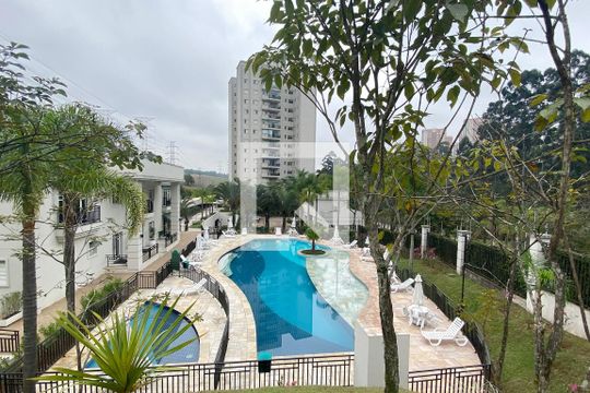 Piscina de apartamento para alugar com 3 quartos, 101m² em Tamboré, Santana de Parnaíba