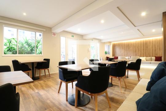 Área comum de apartamento à venda com 1 quarto, 37m² em Água Branca, São Paulo