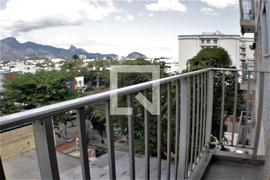 Varanda da Sala de apartamento à venda com 2 quartos, 76m² em Taquara, Rio de Janeiro