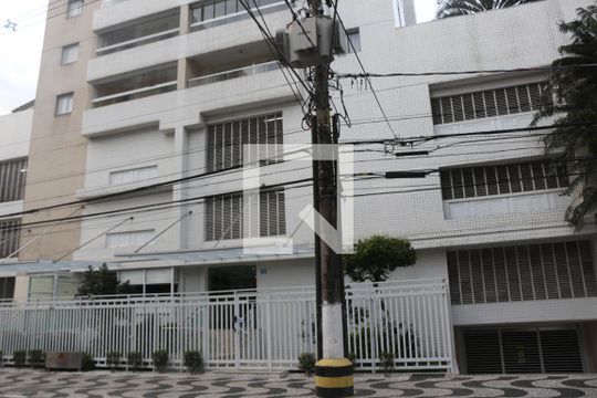 Fachada do Prédio de apartamento para alugar com 3 quartos, 86m² em Centro, São Vicente