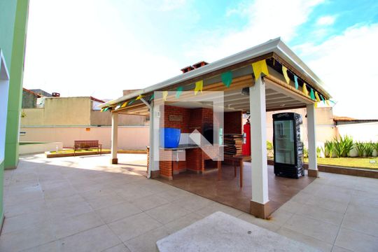 Área comum - Churrasqueira de apartamento à venda com 3 quartos, 72m² em Parque Jaçatuba, Santo André