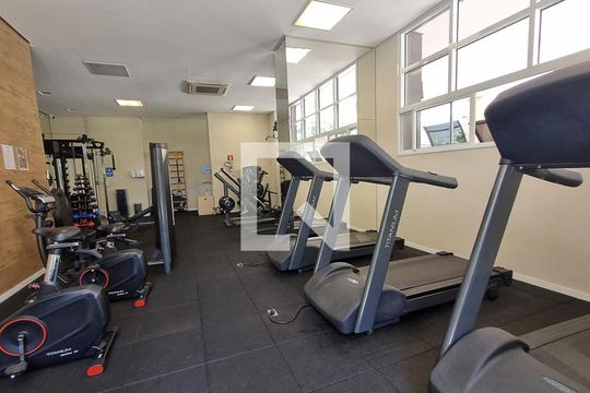 Área comum - Academia de kitnet/studio para alugar com 1 quarto, 35m² em Real Parque, São Paulo