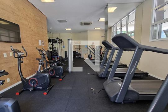 Área comum - Academia de kitnet/studio para alugar com 1 quarto, 35m² em Real Parque, São Paulo