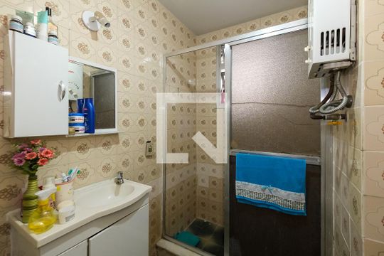 Banheiro da Suíte de apartamento à venda com 2 quartos, 94m² em Vila Isabel, Rio de Janeiro
