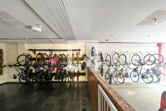 Área comum - Bicicletário de apartamento à venda com 2 quartos, 91m² em Vila Olímpia, São Paulo