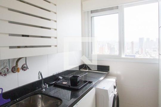 Área de Serviço de apartamento à venda com 2 quartos, 54m² em Chácara Santo Antônio (zona Sul), São Paulo