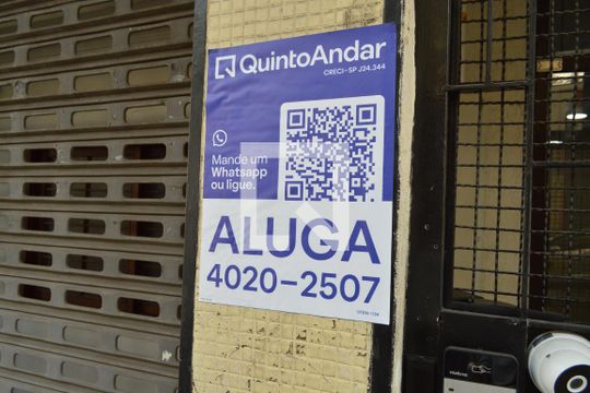 Plaquinha de kitnet/studio para alugar com 1 quarto, 25m² em Liberdade, São Paulo