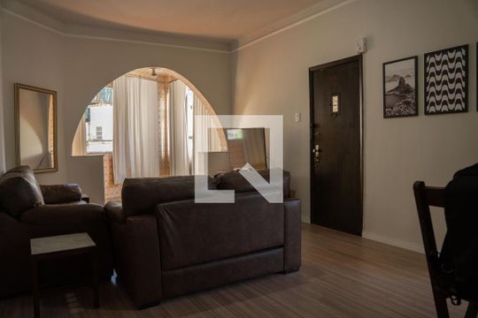 Sala de apartamento à venda com 2 quartos, 96m² em Glória, Rio de Janeiro