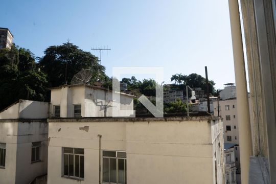 Vista da Sala de apartamento à venda com 2 quartos, 96m² em Glória, Rio de Janeiro
