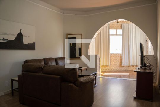 Sala de apartamento à venda com 2 quartos, 96m² em Glória, Rio de Janeiro