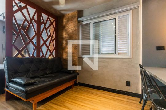 Sala de apartamento à venda com 1 quarto, 26m² em Cerqueira César, São Paulo