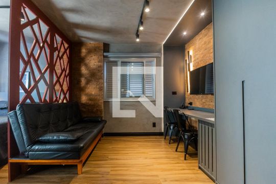 Sala de apartamento à venda com 1 quarto, 26m² em Cerqueira César, São Paulo