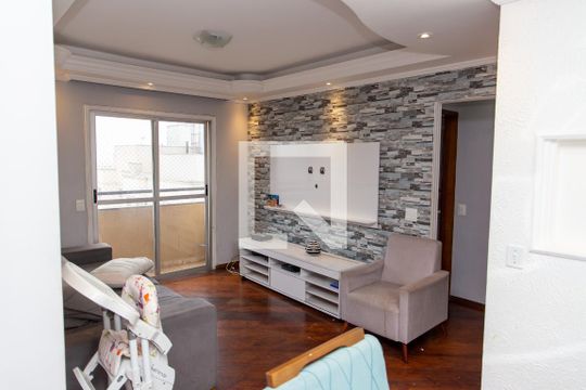 Sala de apartamento à venda com 2 quartos, 78m² em Centro, Diadema