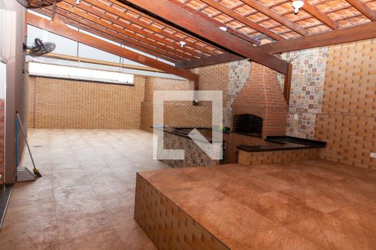 Área comum - Churrasqueira de apartamento à venda com 2 quartos, 78m² em Centro, Diadema