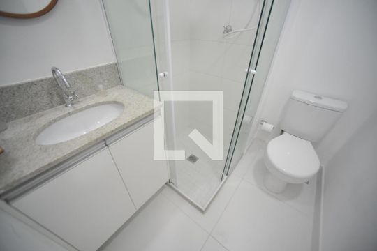 Banheiro de apartamento para alugar com 2 quartos, 38m² em Quarta Parada, São Paulo