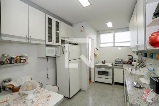 COzinha de apartamento à venda com 4 quartos, 191m² em Copacabana, Rio de Janeiro