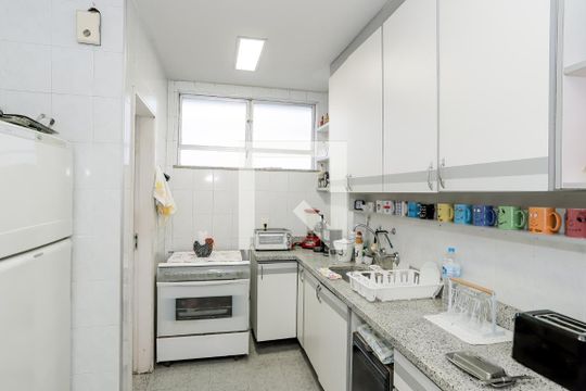 COzinha de apartamento à venda com 4 quartos, 191m² em Copacabana, Rio de Janeiro