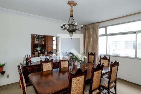 Sala de apartamento à venda com 4 quartos, 191m² em Copacabana, Rio de Janeiro