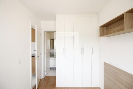 Quarto de apartamento à venda com 1 quarto, 26m² em Jardim Caravelas, São Paulo