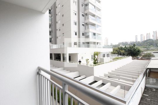 Varanda de apartamento à venda com 1 quarto, 26m² em Jardim Caravelas, São Paulo
